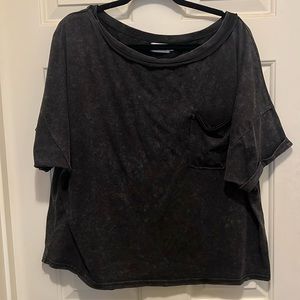 Washed Black Tee